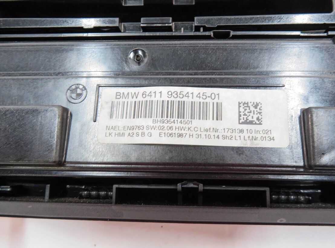 Thumbnail 9: 2014-2016 BMW 228i 320i 328i 328iGT 335i 335iGT 428i 435i - TEMPERATURE CONTROL
