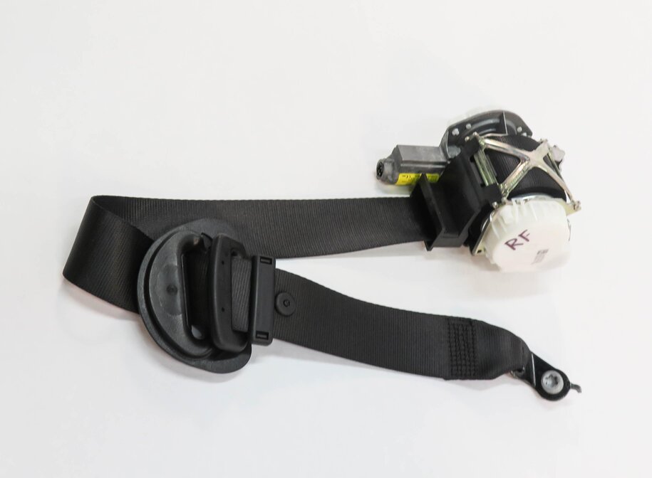 Thumbnail 3: 14-19 BMW 320i 328i 330i 335i (F30 F31) RIGHT FRONT SEATBELT RETRACTOR (BLACK)