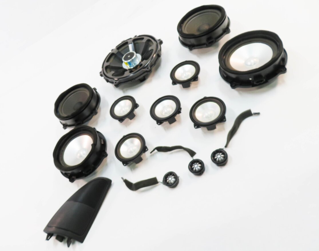 2006 RANGE ROVER SPORT (L320) HARMAN KARDON LOGIC-7 SUB SUBWOOFER SPEAKER SET-14