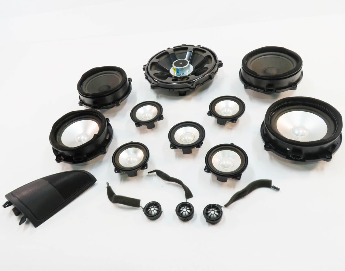 Thumbnail 2: 2006 RANGE ROVER SPORT (L320) HARMAN KARDON LOGIC-7 SUB SUBWOOFER SPEAKER SET-14