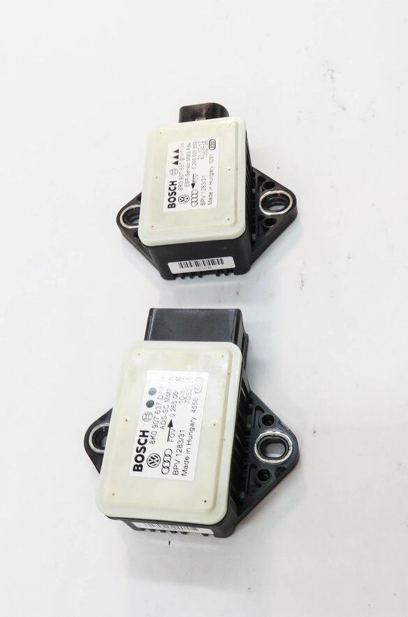 Thumbnail 4: 2013 AUDI S5 (B8 8T) DSC YAW SPEED ACCELERATION ROTATION STABILITY SENSOR SET-2