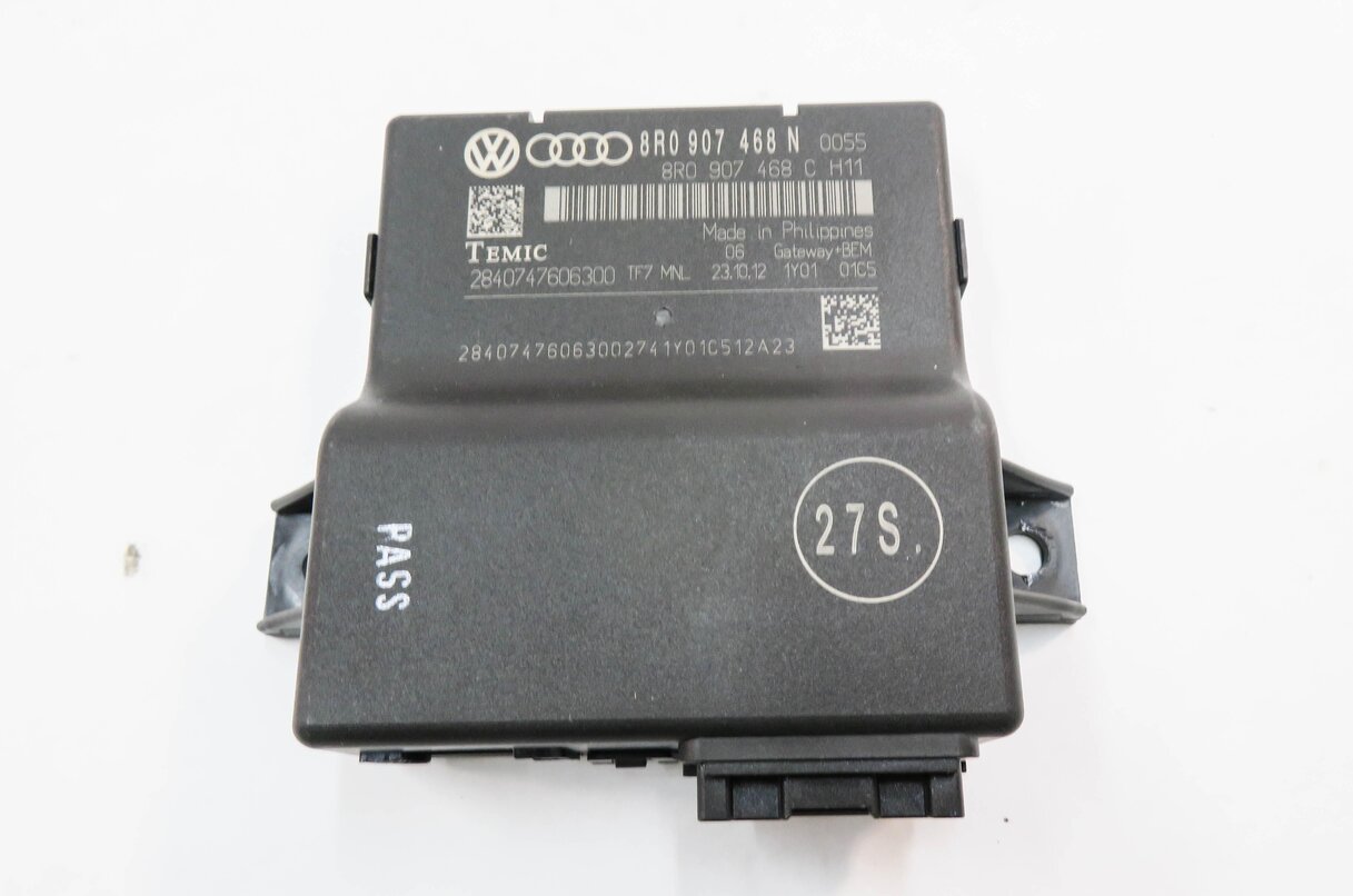 Thumbnail 6: 2013 AUDI S5 (B8 8T) 3.0L CGXD ENGINE ECM ECU BCM IMMOBILIZER MODULE KEY SET