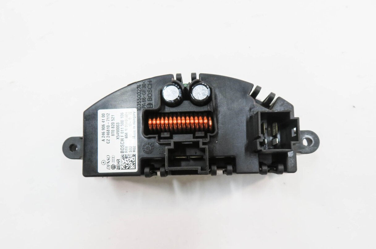 Thumbnail 5: 2013 AUDI S5 (B8 8T) FRONT HEATER A/C BLOWER FAN MOTOR SPEED RESISTOR
