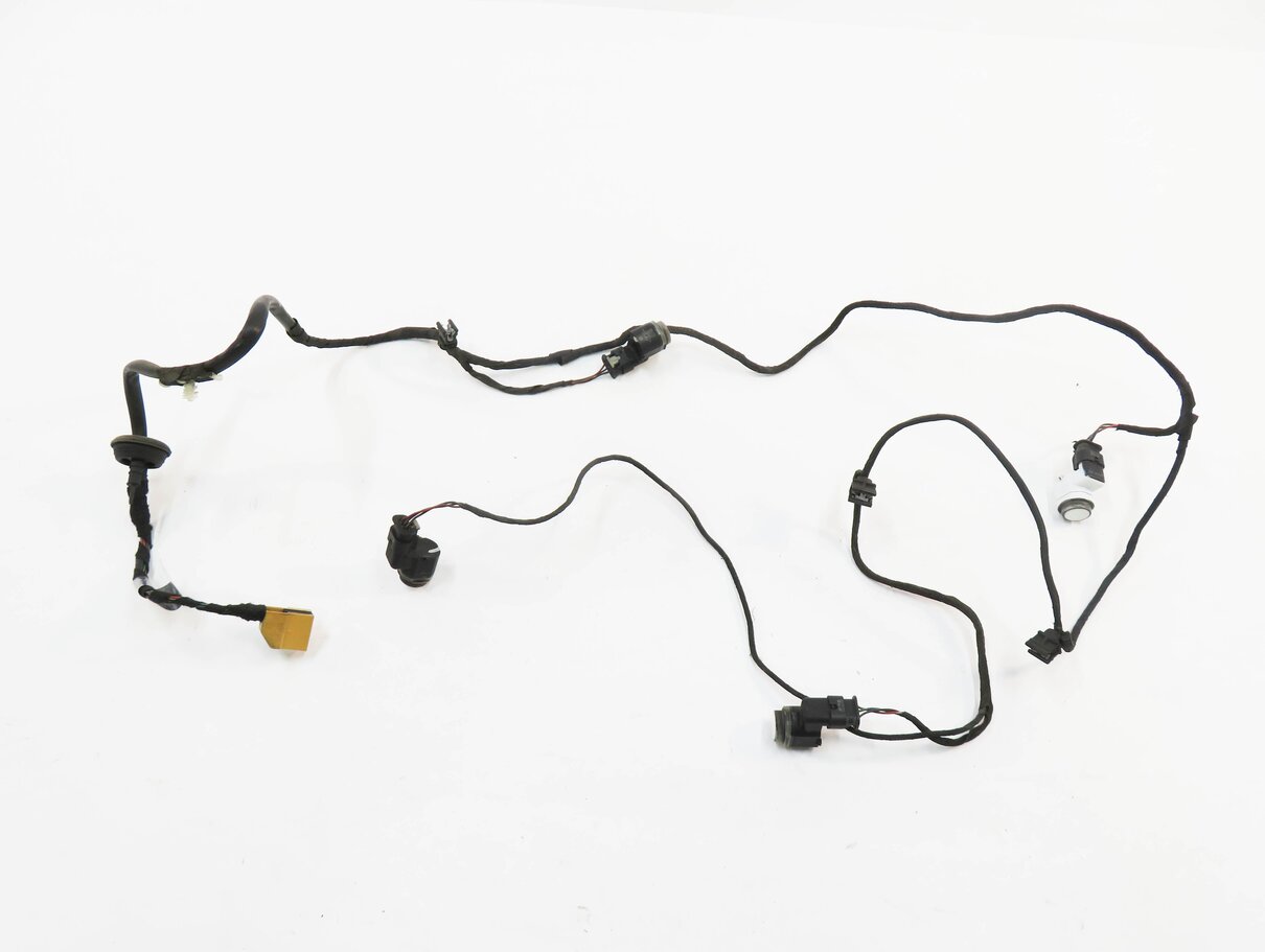Thumbnail 2: 2013 AUDI S5 (B8 8T) REAR PDC PARK DISTANCE SENSOR SET-4 w/ HARNESS (IBIS WHITE)