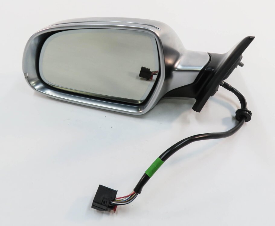 Thumbnail 2: 09-14 AUDI A5 S5 (B8 8T) COUPE - LEFT HEATED MEM AUTODIM DOOR MIRROR (ALUMINUM)