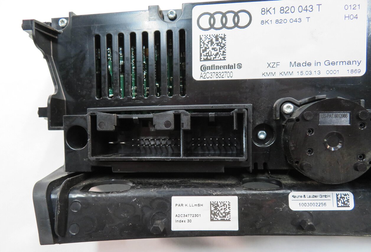 Thumbnail 8: 13-17 AUDI A4 S4 A5 S5 RS5 Q5 SQ5 (B8 8K 8T 8R) HEATER A/C TEMPERATURE CONTROL