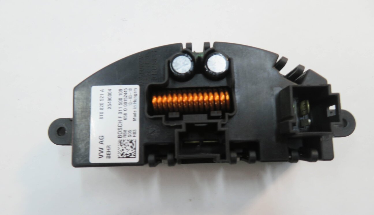 Thumbnail 5: 2013 AUDI S4 (B8 8K) FRONT HEATER A/C BLOWER FAN MOTOR SPEED RESISTOR