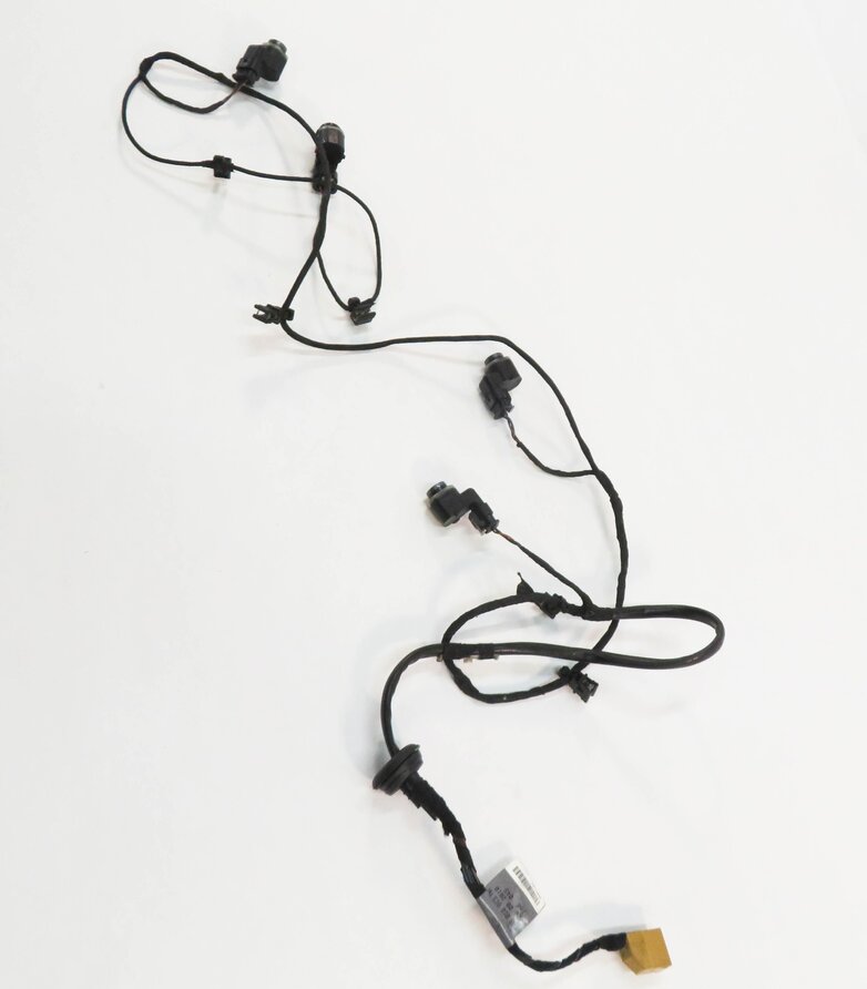 Thumbnail 4: 2013 AUDI S4 (B8 8K) REAR PDC PARK DISTANCE SENSOR SET w/ HARNESS (MONSOON GRAY)