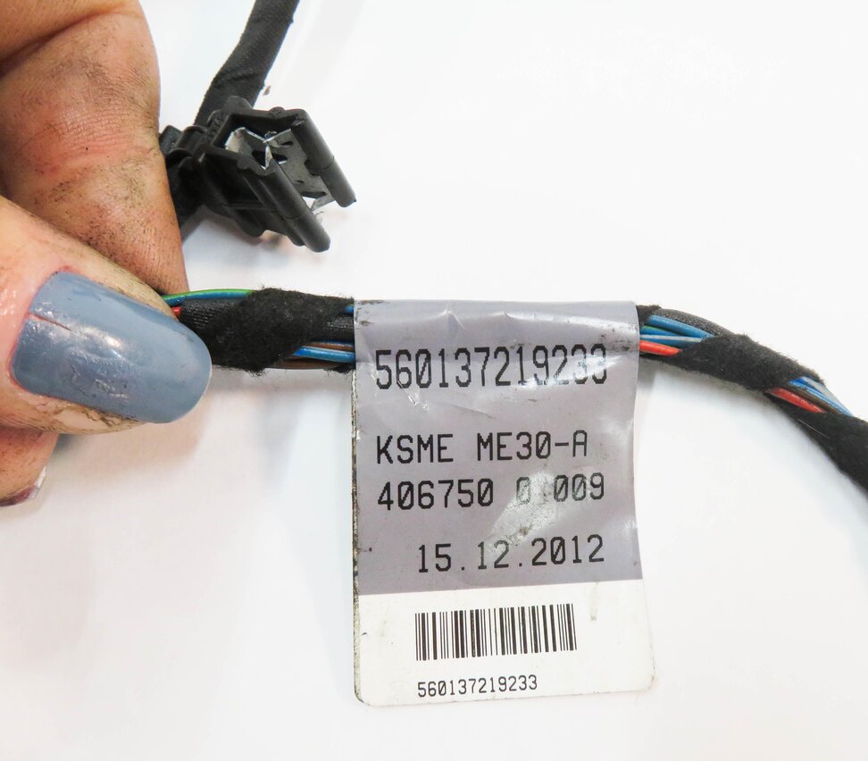Thumbnail 5: 2013 AUDI S4 (B8 8K) REAR PDC PARK DISTANCE SENSOR SET w/ HARNESS (MONSOON GRAY)