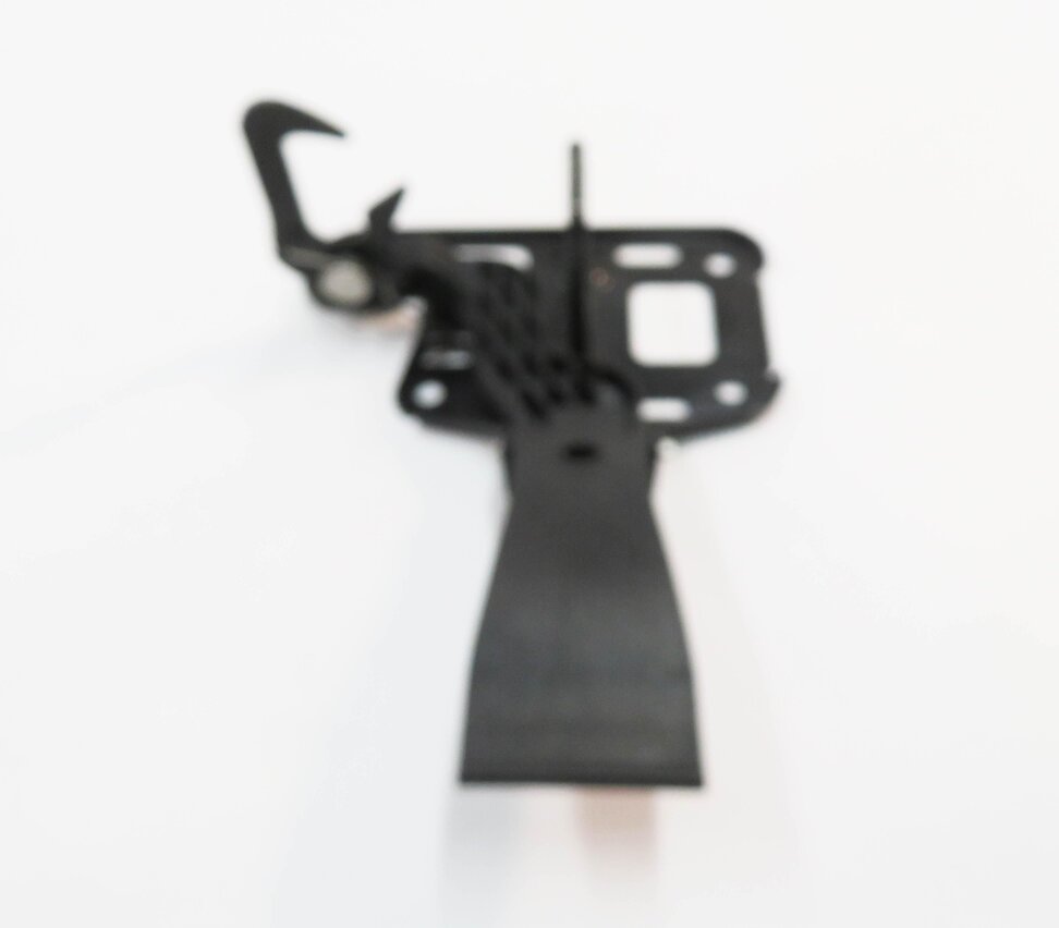 Thumbnail 4: 2013 AUDI S4 (B8 8K) FRONT HOOD SAFETY LATCH CATCH HOOK RELEASE LEVER
