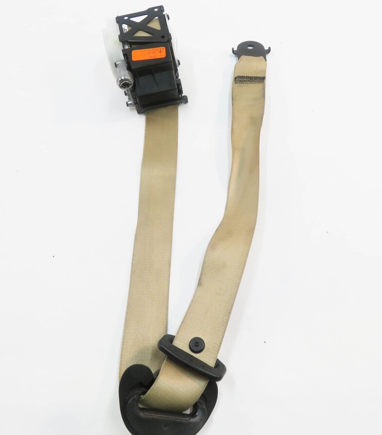 Thumbnail 2: 07-14 BMW X5 X6 X5M X6M (E70 E71) LEFT FRONT DRIVER SEATBELT RETRACTOR (BEIGE)