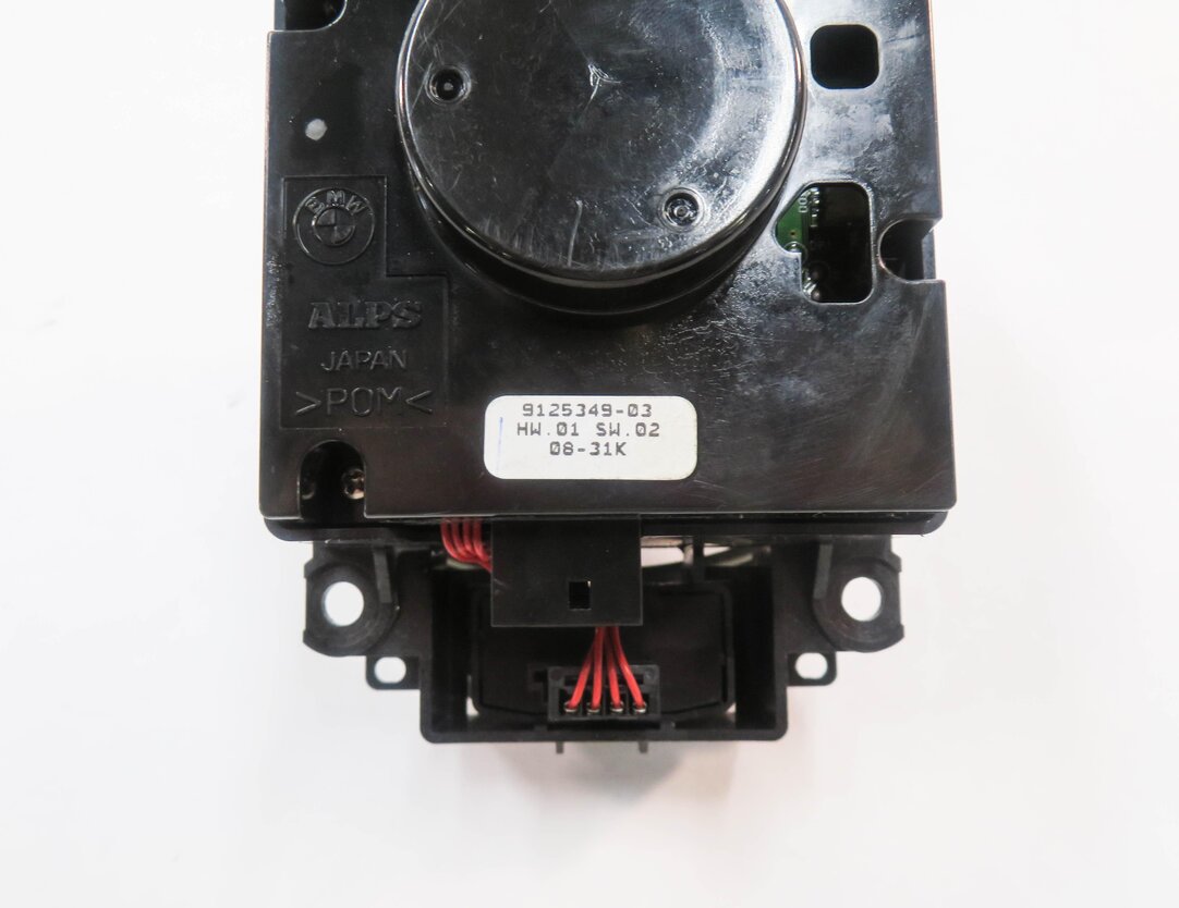 Thumbnail 6: 2009 BMW X5 (E70) RADIO STEREO GPS MEDIA NAVIGATION i-DRIVE CONTROL KNOB SWITCH