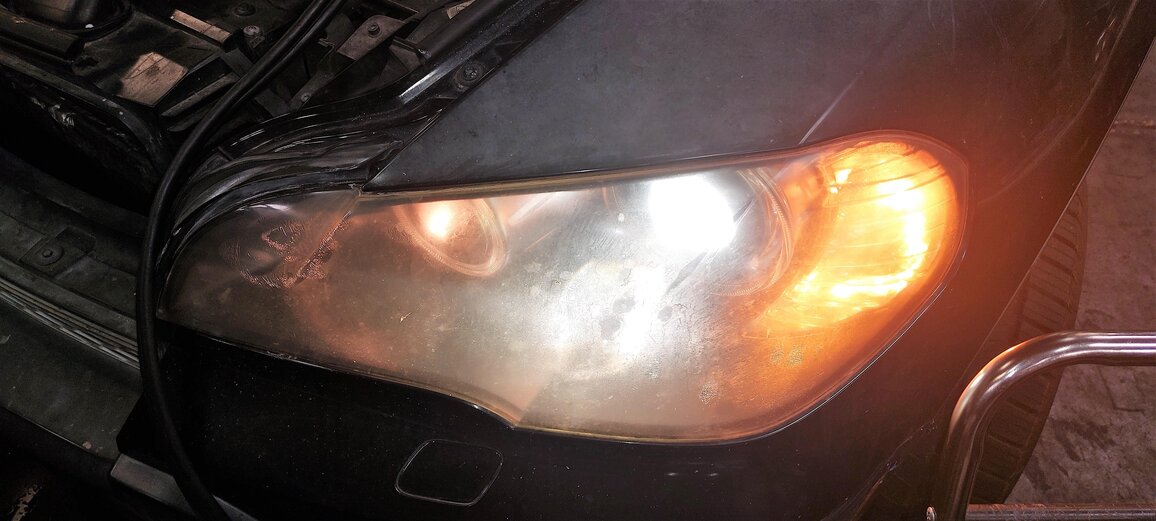 Thumbnail 2: 07-11 BMW X5 (E70) LEFT DRIVER XENON HID ADAPTIVE DYNAMIC HEADLIGHT LIGHT LAMP