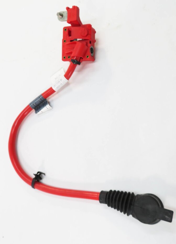 Thumbnail 4: 2011 BMW 535i (F10) POSITIVE BATTERY CABLE SRS
