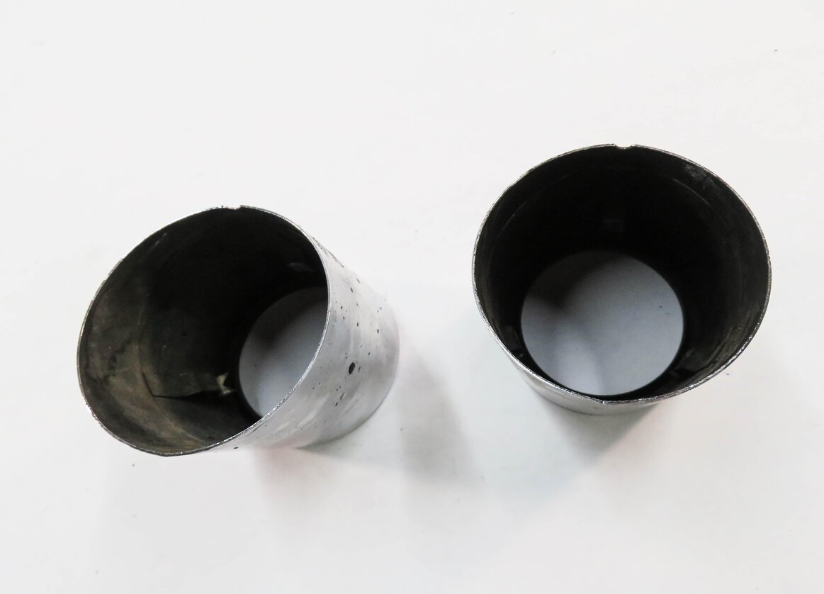 Thumbnail 4: 11-16 BMW 535i (F10) 3.0L TURBO N55 ENGINE MUFFLER PIPE EXHAUST TIP SET-2