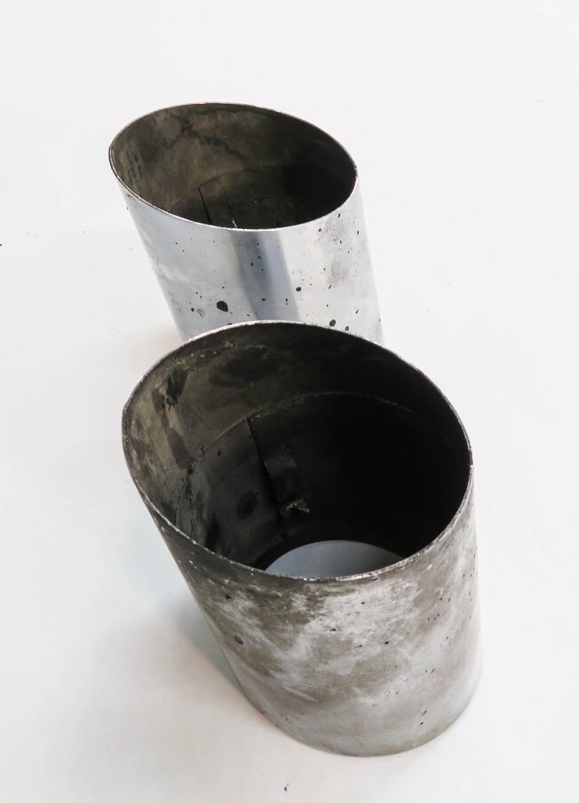 Thumbnail 5: 11-16 BMW 535i (F10) 3.0L TURBO N55 ENGINE MUFFLER PIPE EXHAUST TIP SET-2