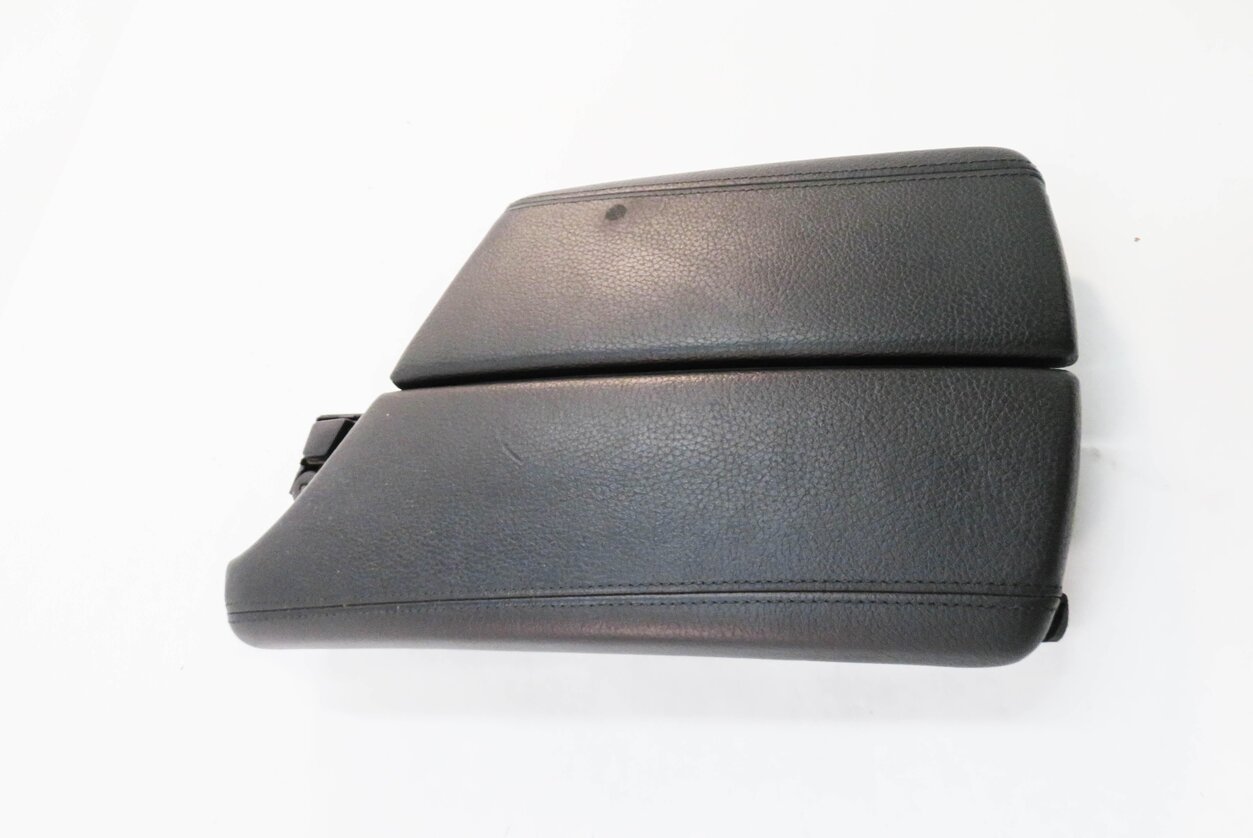Thumbnail 3: 2011 BMW 528i 535i 550i (F10) FRONT CENTER CONSOLE ARM REST LID (BLACK LEATHER)