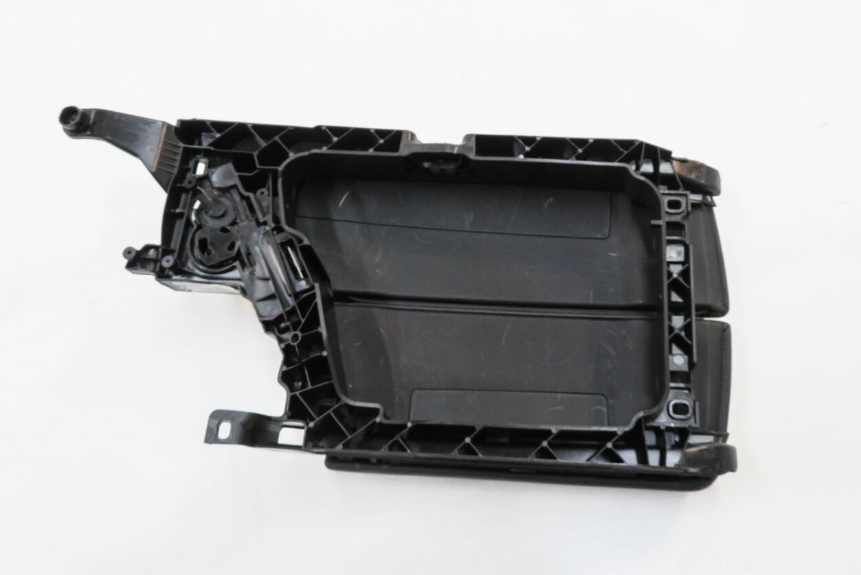 Thumbnail 7: 2011 BMW 528i 535i 550i (F10) FRONT CENTER CONSOLE ARM REST LID (BLACK LEATHER)