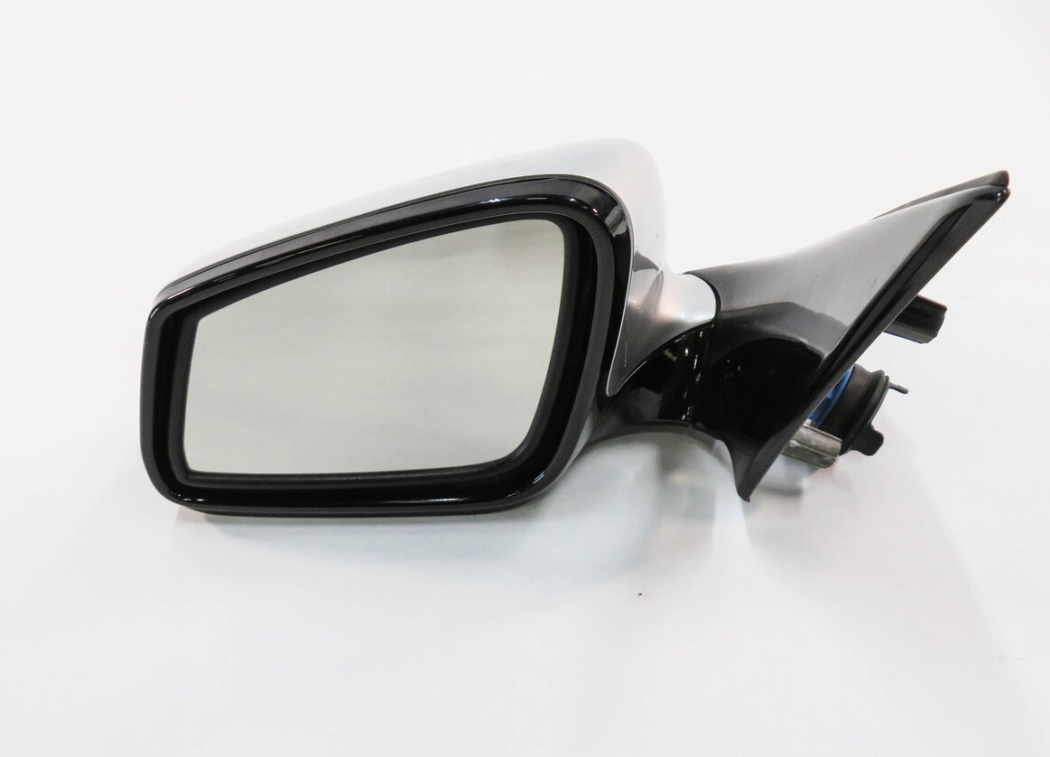 11-12 BMW 528i 535i 550i (F10) LEFT P-FOLD HEAT MEM AUTODIM DOOR MIRROR (SILVER)