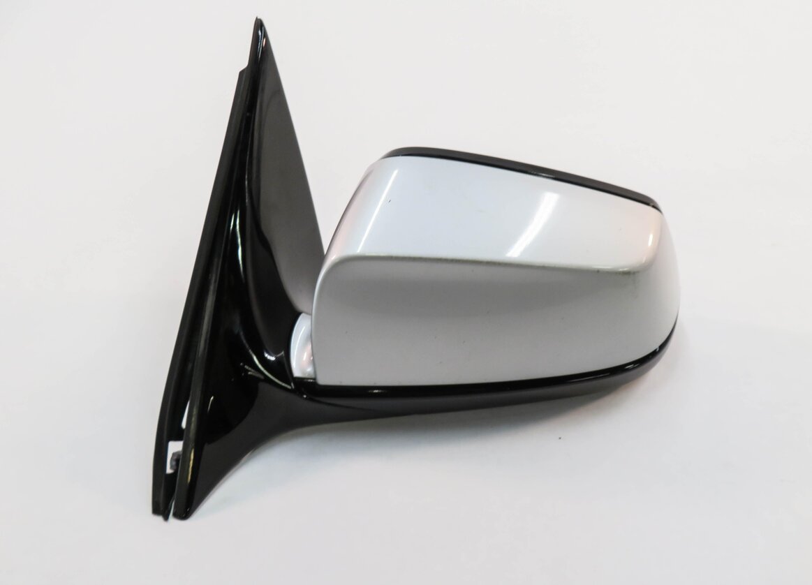 Thumbnail 4: 11-12 BMW 528i 535i 550i (F10) LEFT P-FOLD HEAT MEM AUTODIM DOOR MIRROR (SILVER)