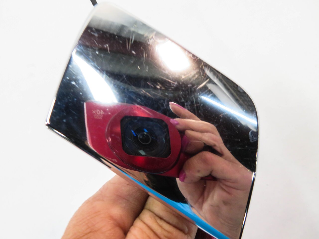 Thumbnail 6: 2013 MERCEDES GL450 (X166) REAR TOW HOOK COVER TRIM (CHROME)