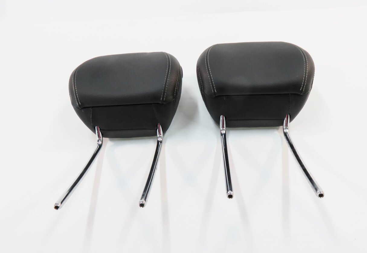 Thumbnail 2: 2013 MERCEDES GL450 (X166) FRONT LEFT & RIGHT SEAT HEADREST SET-2 (BLACK 101A)