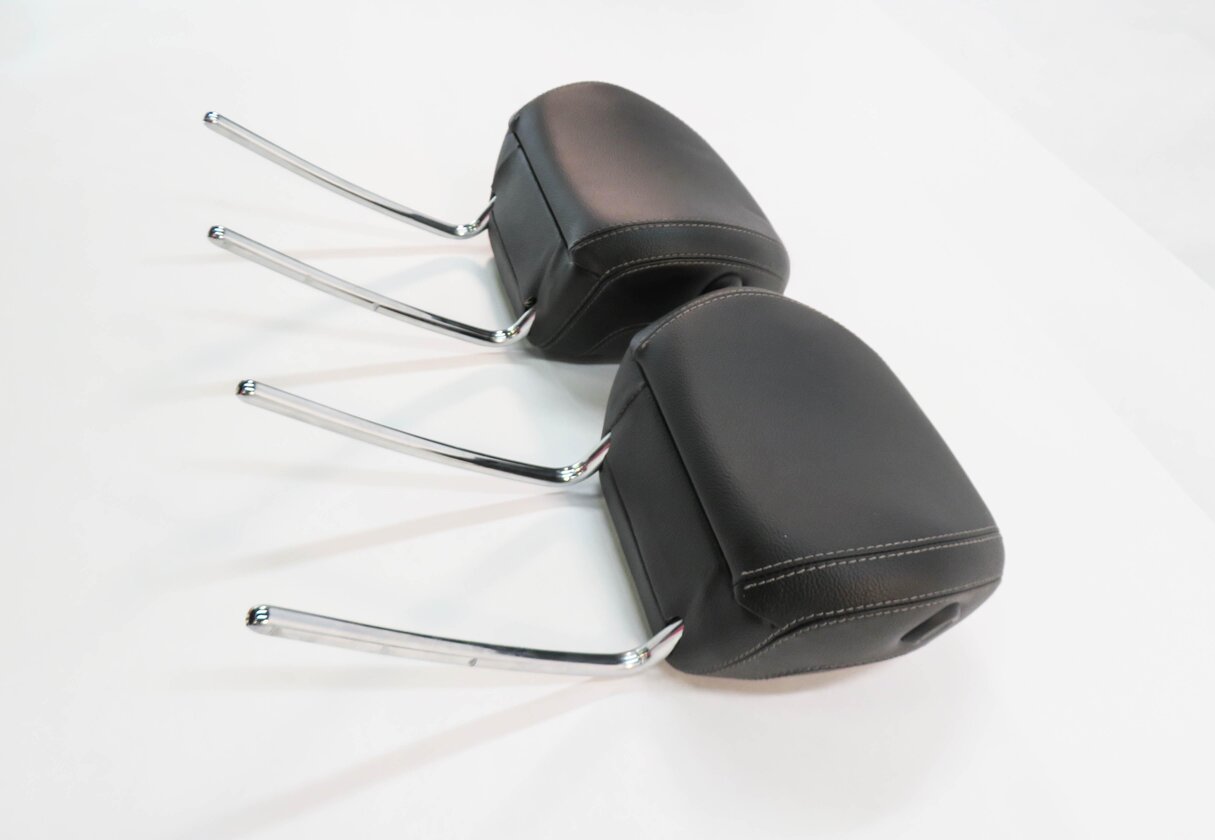 Thumbnail 3: 2013 MERCEDES GL450 (X166) FRONT LEFT & RIGHT SEAT HEADREST SET-2 (BLACK 101A)