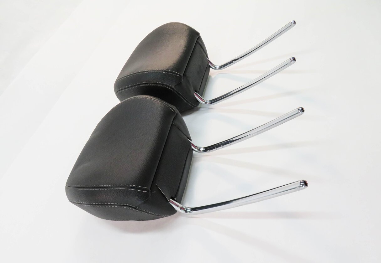 Thumbnail 4: 2013 MERCEDES GL450 (X166) FRONT LEFT & RIGHT SEAT HEADREST SET-2 (BLACK 101A)