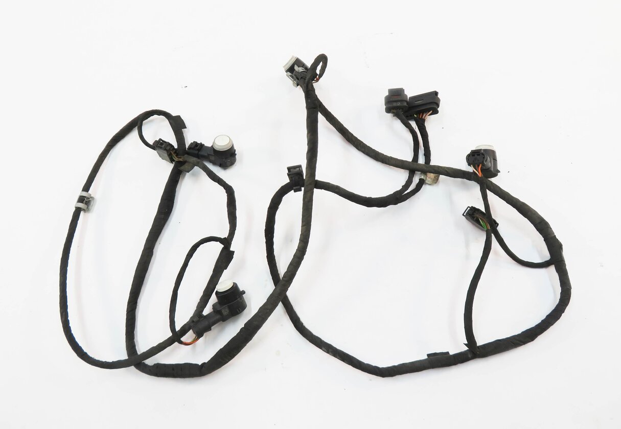 Thumbnail 5: 2013 MERCEDES GL450 (X166) REAR PDC PARK DISTANCE SENSOR SET w/ HARNESS (SHITE)