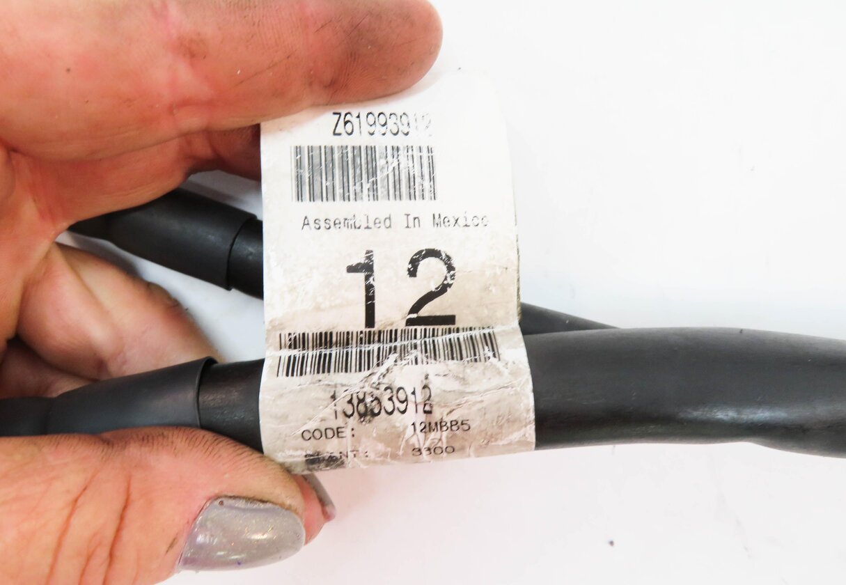 Thumbnail 7: 2013 MERCEDES GL450 (X166) ALTERNATOR STARTER BATTERY CABLE HARNESS