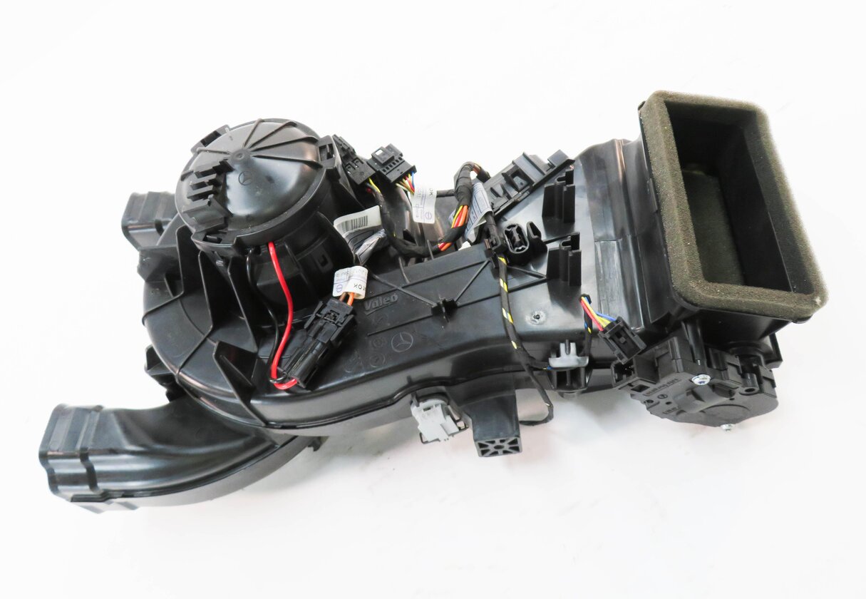2013 MERCEDES GL450 (X166) REAR CENTER CONSOLE HEATER A/C BLOWER MOTOR & HOUSING