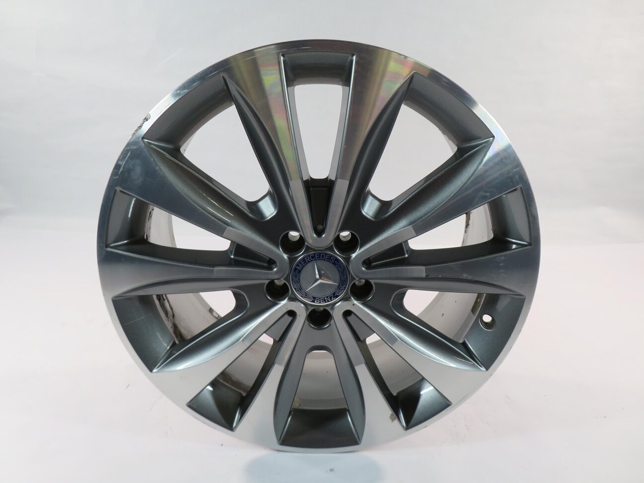 2013-2016 MERCEDES GL350 GL450 (X166) 20x8.5 ALUMINUM ALLOY 10-SPOKE WHEEL RIM