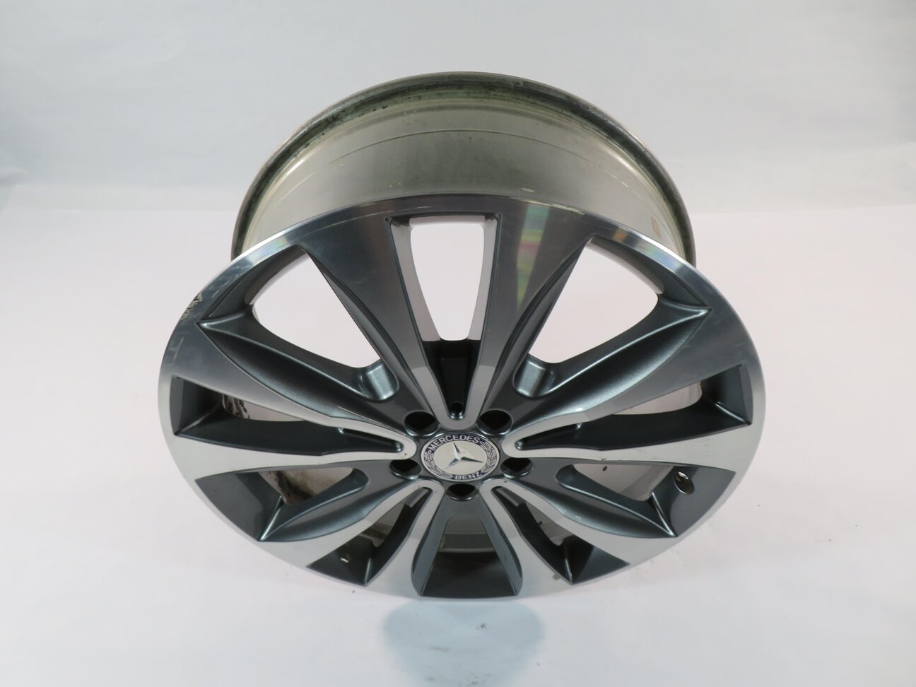 Thumbnail 2: 2013-2016 MERCEDES GL350 GL450 (X166) 20x8.5 ALUMINUM ALLOY 10-SPOKE WHEEL RIM