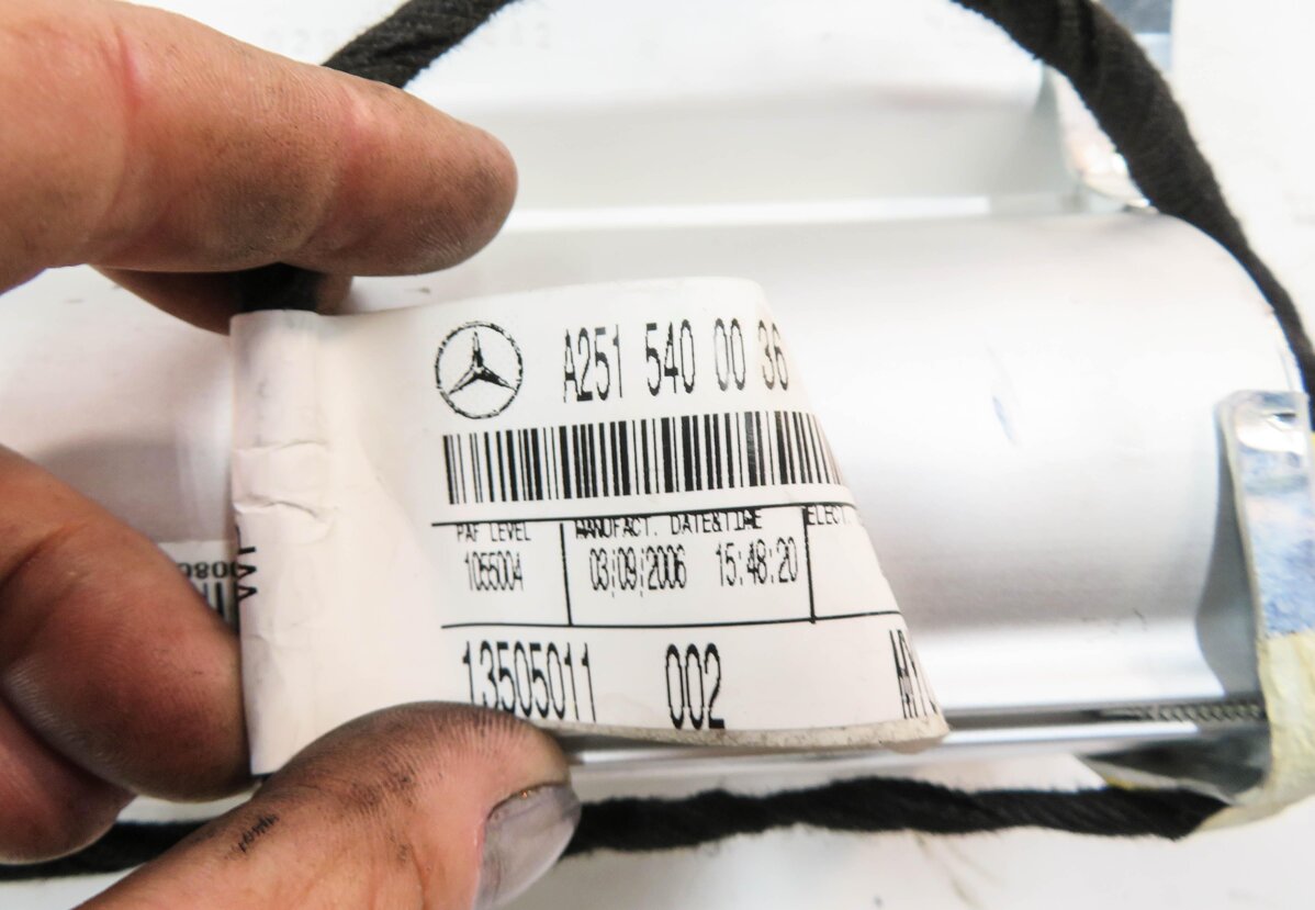 Thumbnail 8: 06-11 MERCEDES GL320 GL350 GL450 GL550 ML320 ML350 (X164 W164) PASSENGER AIRBAG