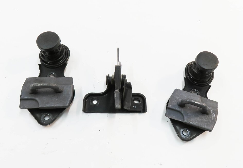 Thumbnail 2: 2007 MERCEDES GL450 (X164) FRONT HOOD SAFETY LATCH STRIKER SPRING SET-3