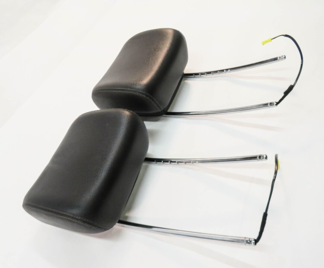 Thumbnail 4: 2007 MERCEDES GL450 (X164) FRONT LEFT & RIGHT SEAT HEADREST SET-2 (BLACK)