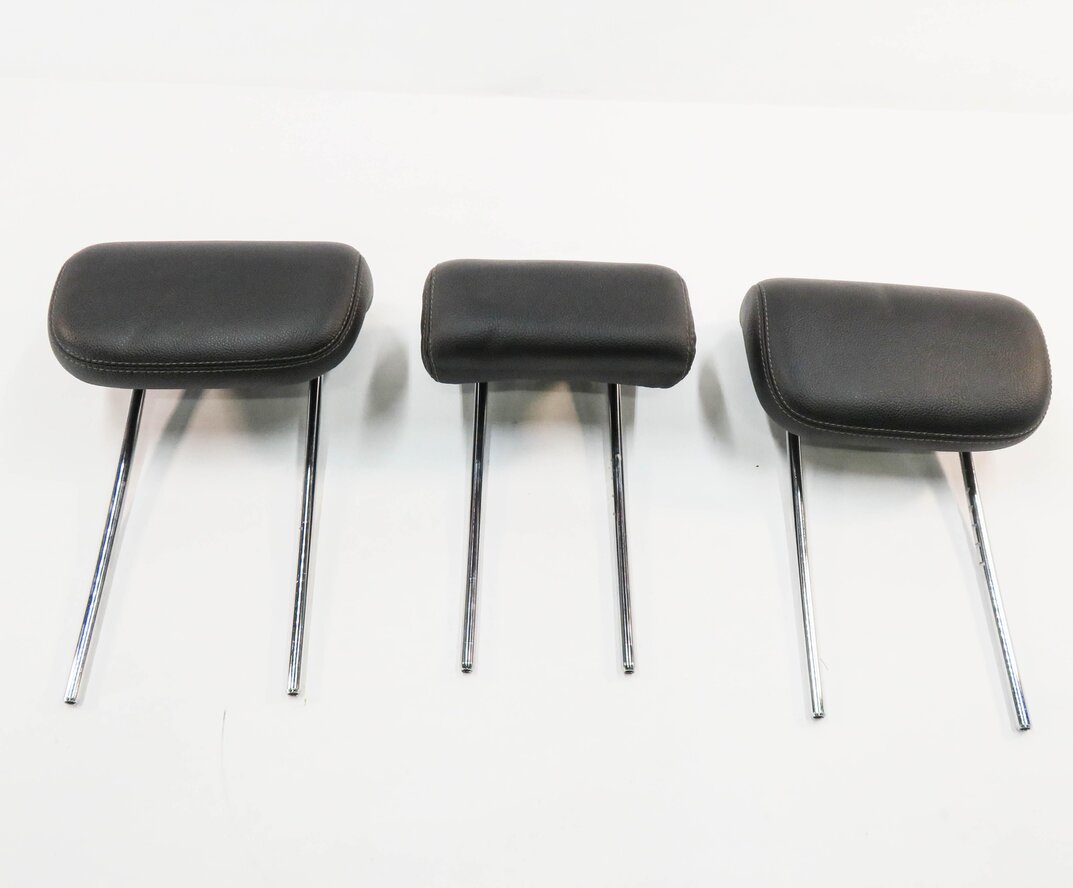 Thumbnail 2: 2007 MERCEDES GL450 (X164) REAR 2nd SECOND ROW SEAT HEADREST SET-3 (BLACK)