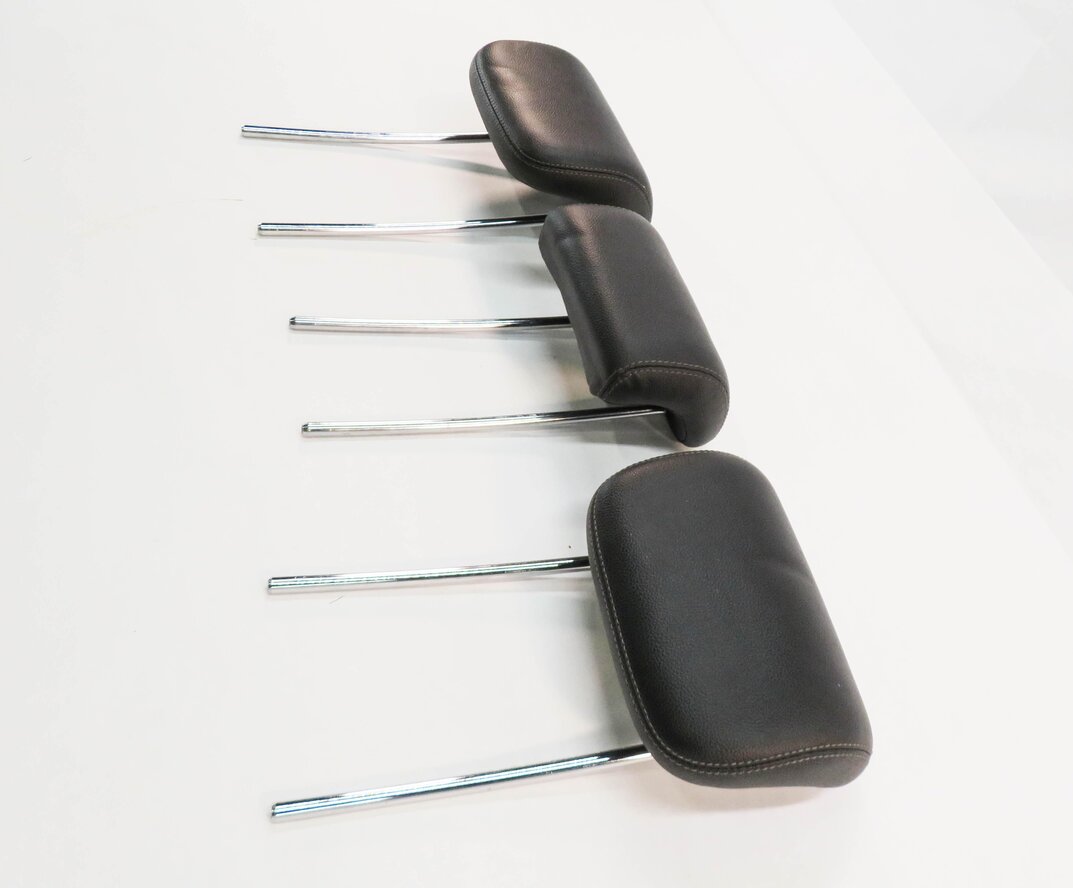 Thumbnail 3: 2007 MERCEDES GL450 (X164) REAR 2nd SECOND ROW SEAT HEADREST SET-3 (BLACK)