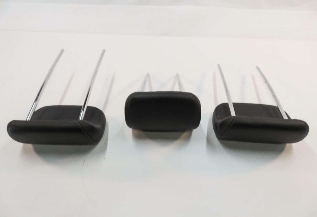 Thumbnail 5: 2007 MERCEDES GL450 (X164) REAR 2nd SECOND ROW SEAT HEADREST SET-3 (BLACK)
