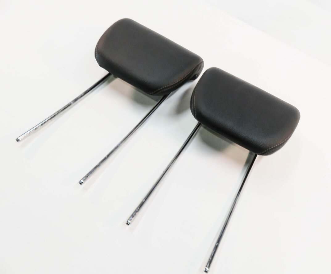2007 MERCEDES GL450 (X164) REAR 3rd THIRD ROW SEAT HEADREST SET-2 (BLACK)