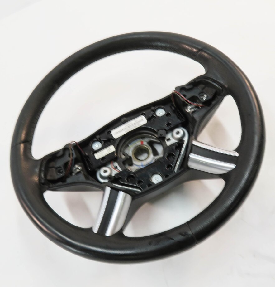 2006-2011 MERCEDES GL ML R CLASS (X164 W164 W251) 4-SPOKE STEERING WHEEL (BLACK)