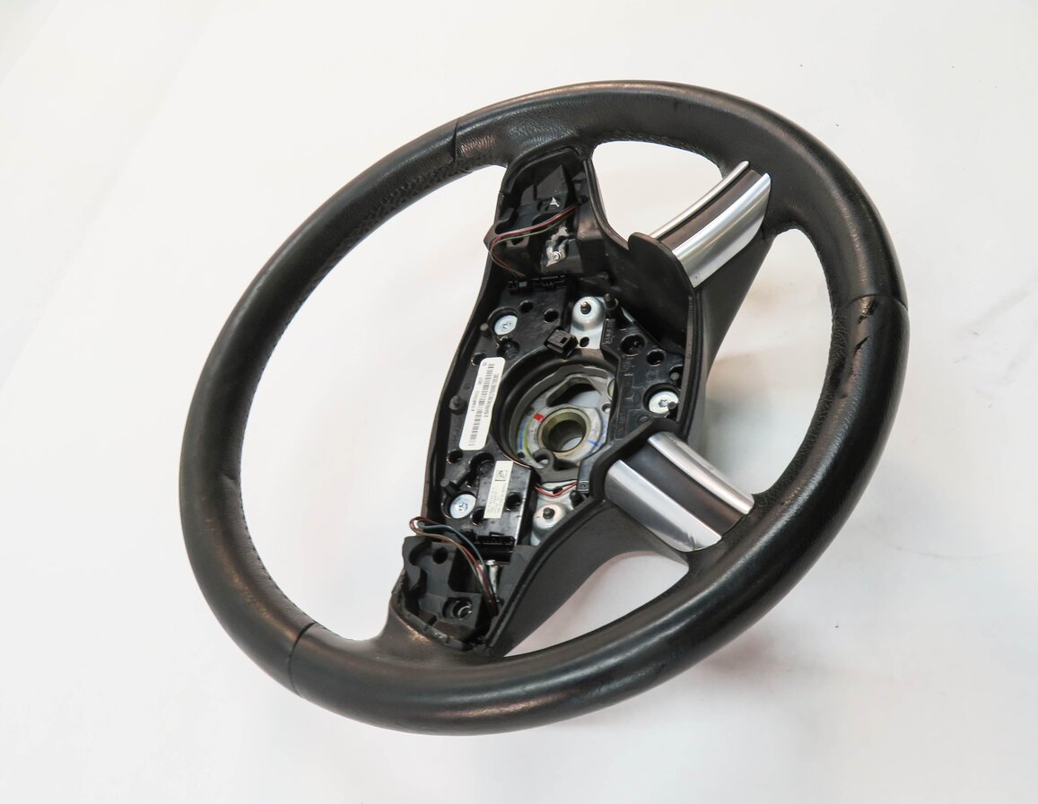 Thumbnail 3: 2006-2011 MERCEDES GL ML R CLASS (X164 W164 W251) 4-SPOKE STEERING WHEEL (BLACK)