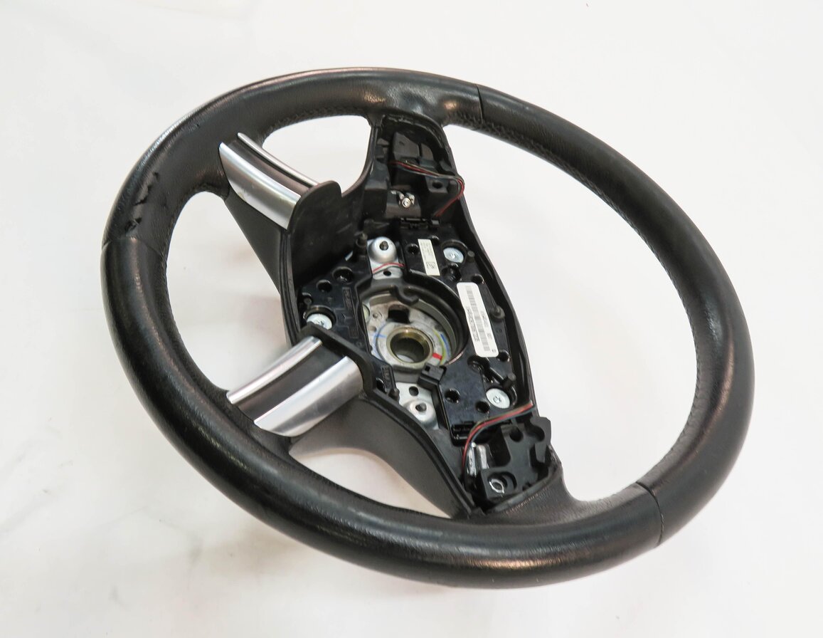Thumbnail 4: 2006-2011 MERCEDES GL ML R CLASS (X164 W164 W251) 4-SPOKE STEERING WHEEL (BLACK)
