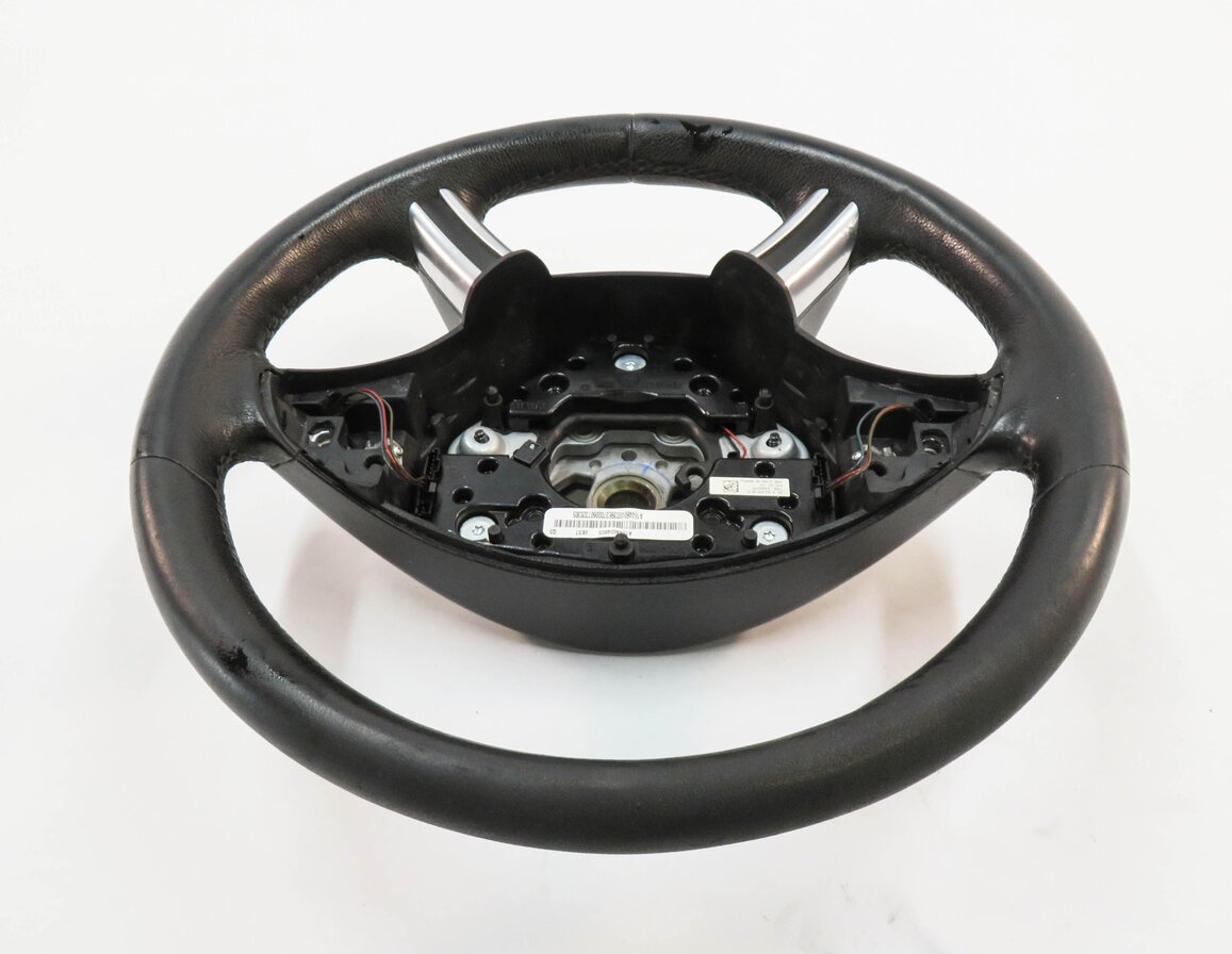 Thumbnail 5: 2006-2011 MERCEDES GL ML R CLASS (X164 W164 W251) 4-SPOKE STEERING WHEEL (BLACK)