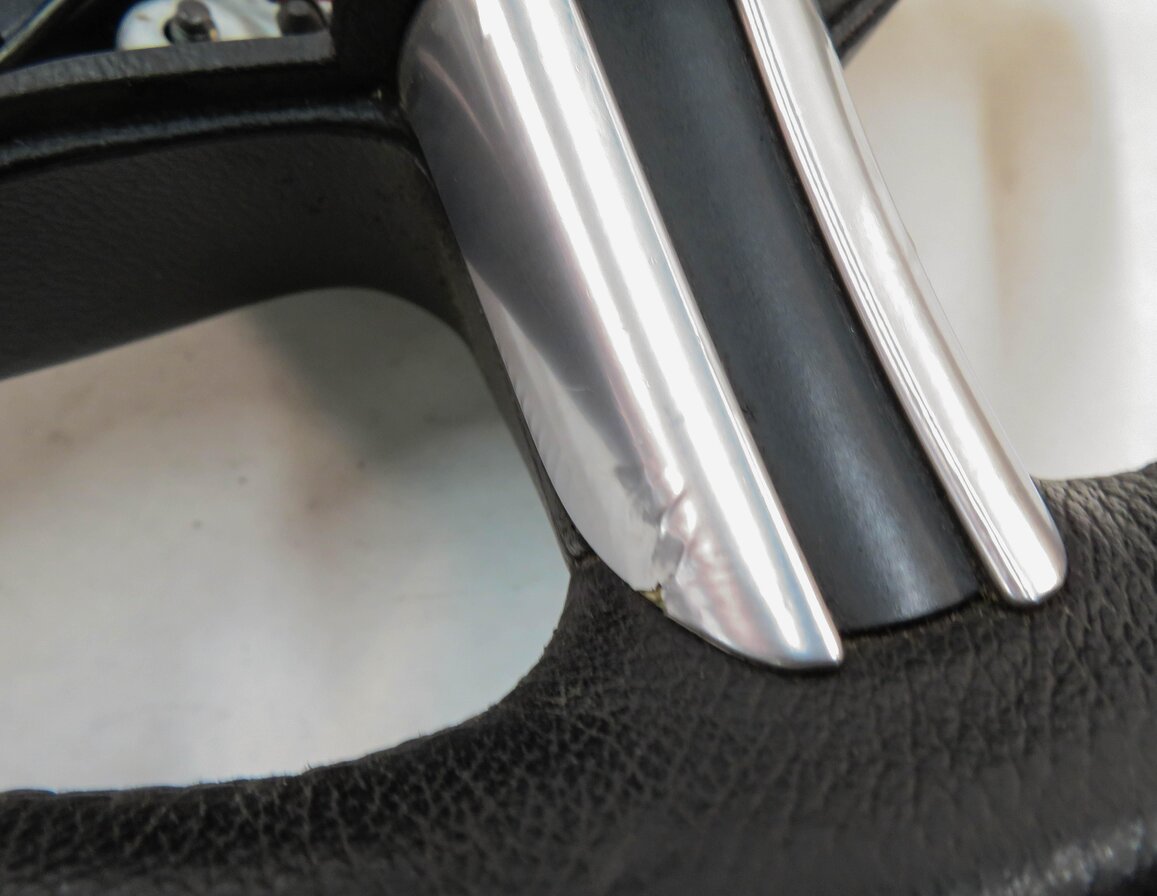Thumbnail 8: 2006-2011 MERCEDES GL ML R CLASS (X164 W164 W251) 4-SPOKE STEERING WHEEL (BLACK)