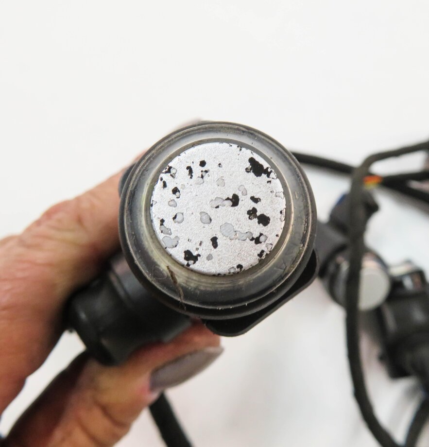 Thumbnail 7: 07 MERCEDES GL450 (X164) FRONT PDC PARK DISTANCE SENSOR SET w/ HARNESS (SILVER)