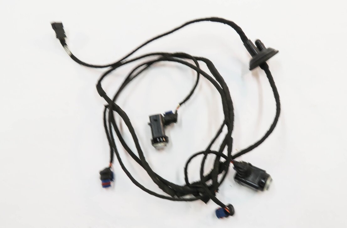 Thumbnail 2: 2007 MERCEDES GL450 (X164) REAR PDC PARK SENSOR HARNESS w/ 2 SENSORS (SILVER)