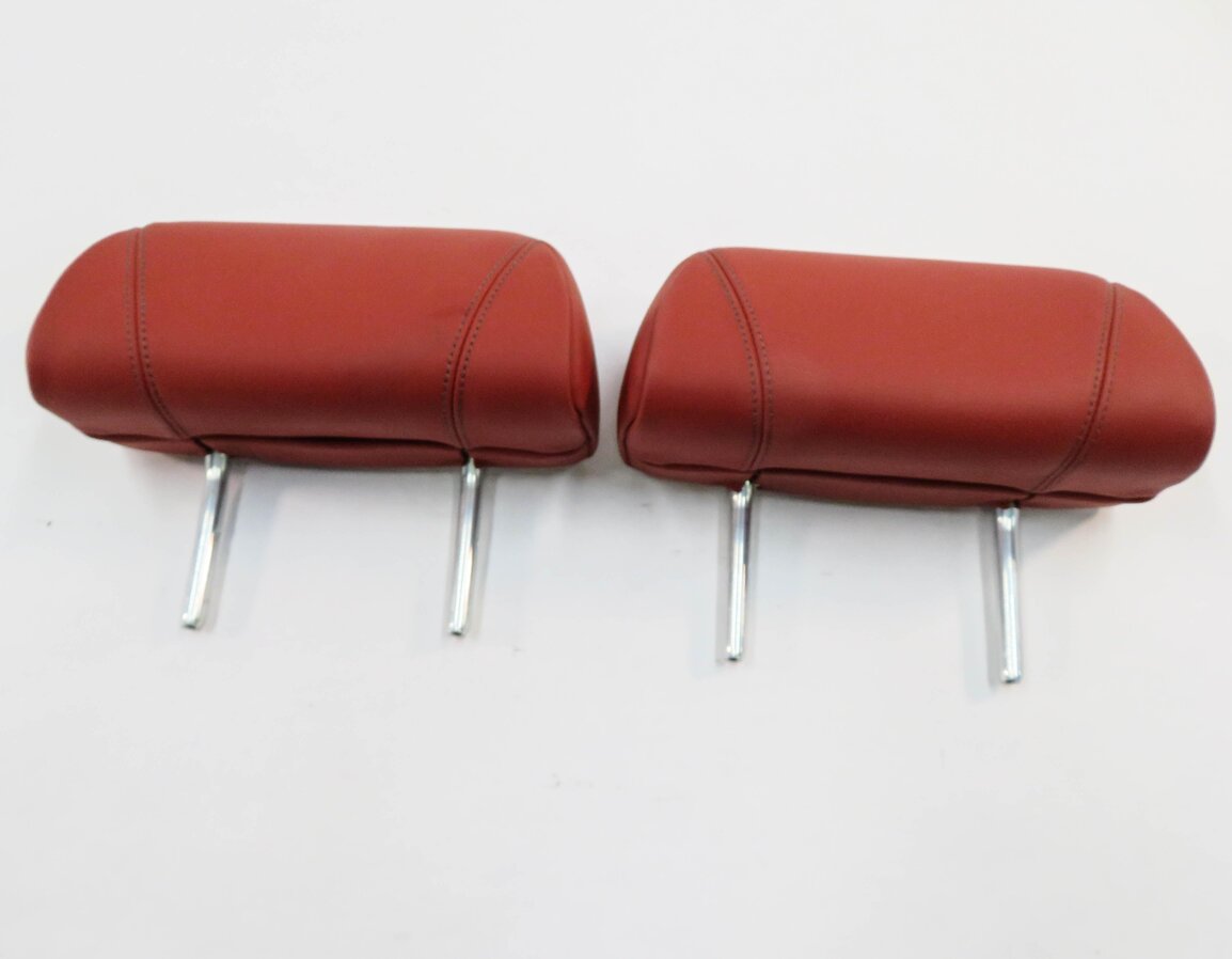 Thumbnail 2: 2017 BMW M6 ///M (F13) COUPE - LEFT & RIGHT REAR HEADREST SET-2 (SAKHIR ORANGE)