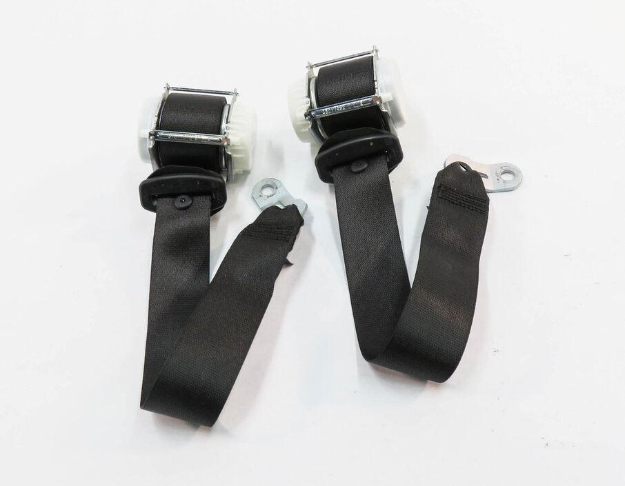 Thumbnail 2: 2017 BMW M6 ///M (F13) COUPE REAR LEFT RIGHT SEAT SEATBELT RETRACTOR SET-2 BLACK