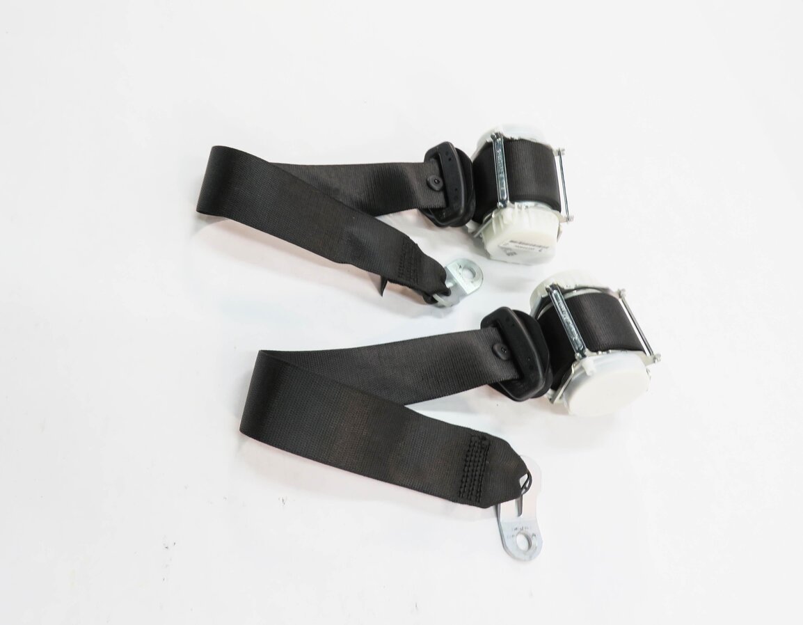 Thumbnail 4: 2017 BMW M6 ///M (F13) COUPE REAR LEFT RIGHT SEAT SEATBELT RETRACTOR SET-2 BLACK